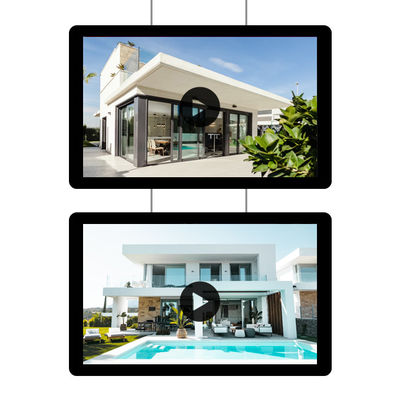 خرید صفحه نمایش تبلیغاتی اچ دی پوستر سایز دیجیتال آویزان 21.5 اینچ دستگاه نمایش تبلیغاتی تولید آنلاین