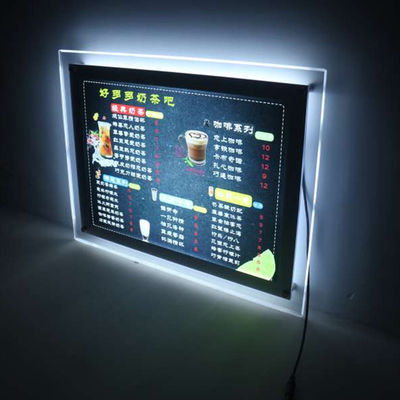 خرید A3 A4 آویزان املاک و مستغلات آویزان فریم LED LED کریستال LED Lightbox تولید آنلاین