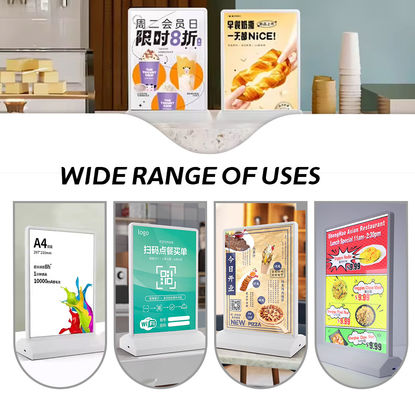 خرید جعبه نور تبلیغاتی آلومینیومی LED مقاوم در برابر دما برای ولتاژ داخلی / خارجی DC5V تولید آنلاین