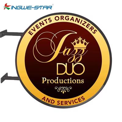 جعبه روشنایی بیرونی دایره ای تابلو تبلیغات تابلو مترو فروشگاه تجاری تابلو روشنایی