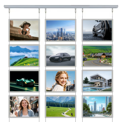 جعبه نور LED کریستال سفارشی 80000hr جعبه های روشن آکریلیک روشن